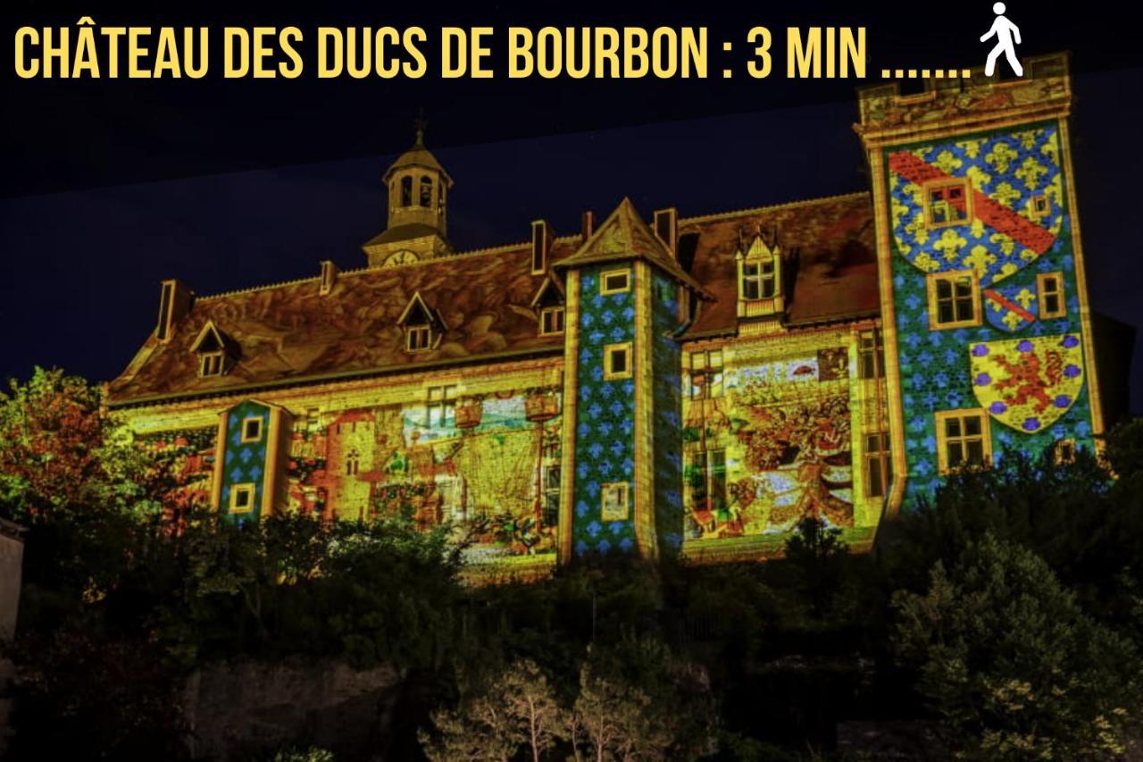 Centre-Ville - Gare - Jardin Wilson - Chateau Bourbon Montluçon Exterior foto